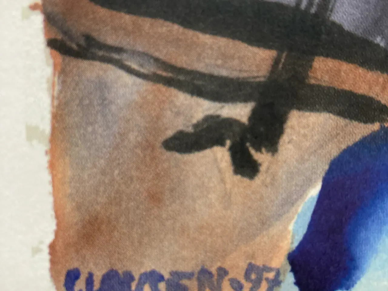 Billede 2 - Erik Clausen udført plakat