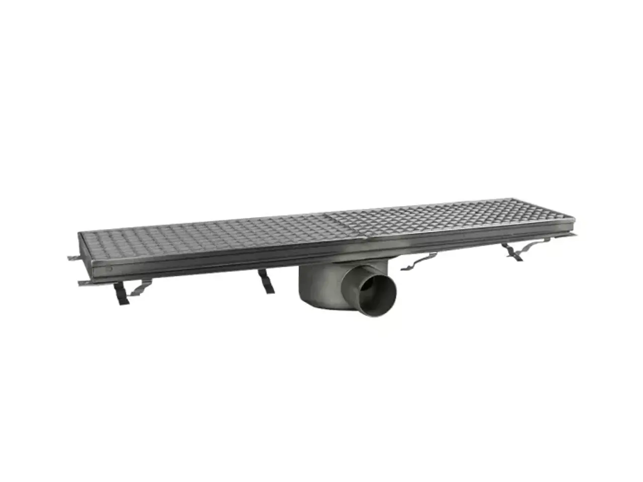 Billede 4 - Rustfri Gulvrende (927 x 300 mm) – AISI 304 Stål 