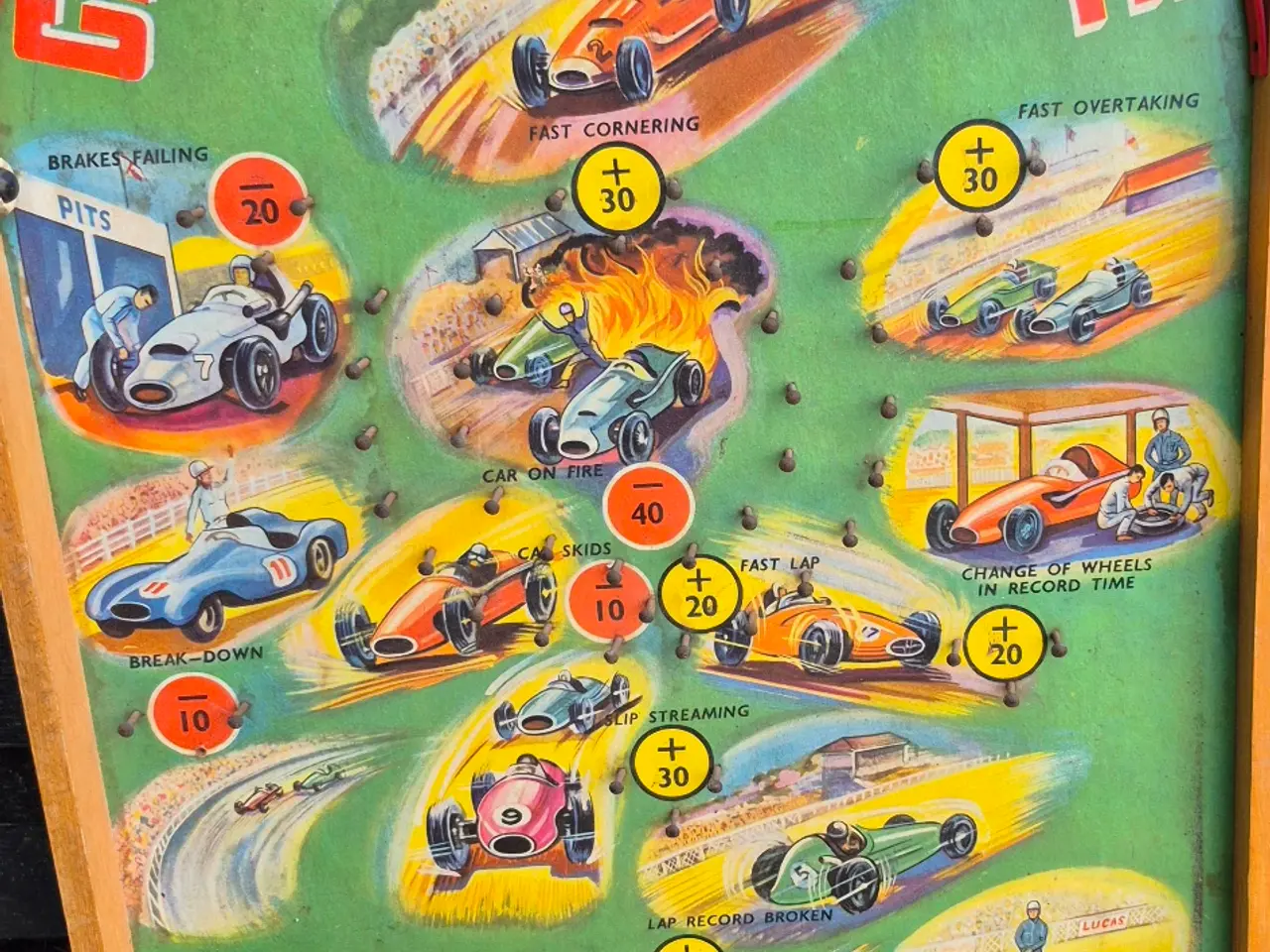Billede 1 - Vintage Grand Prix bordspil