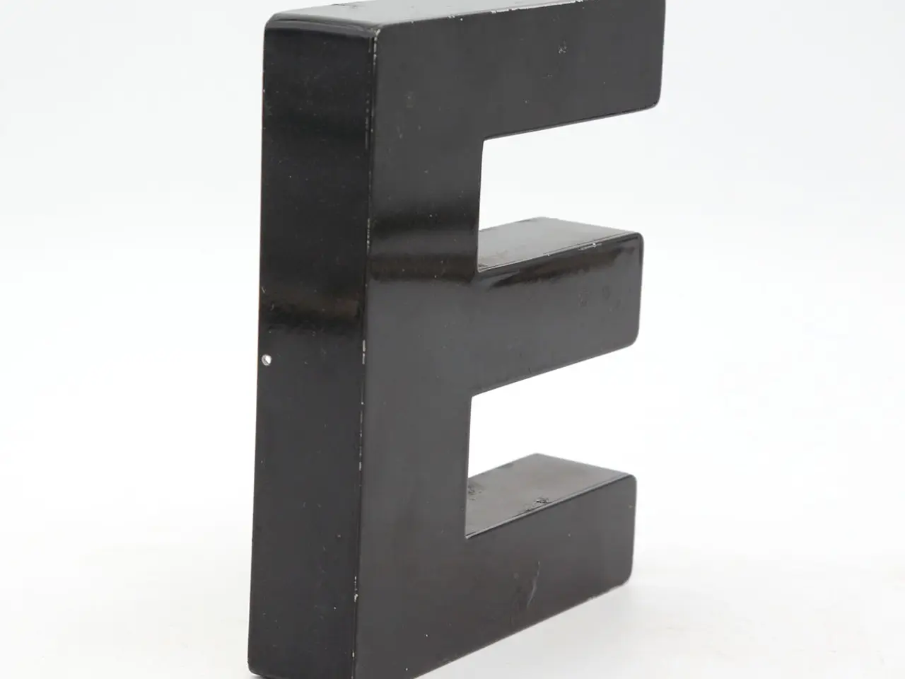 Billede 4 - Sorte facadebogstaver i aluminium – E, S, A og P