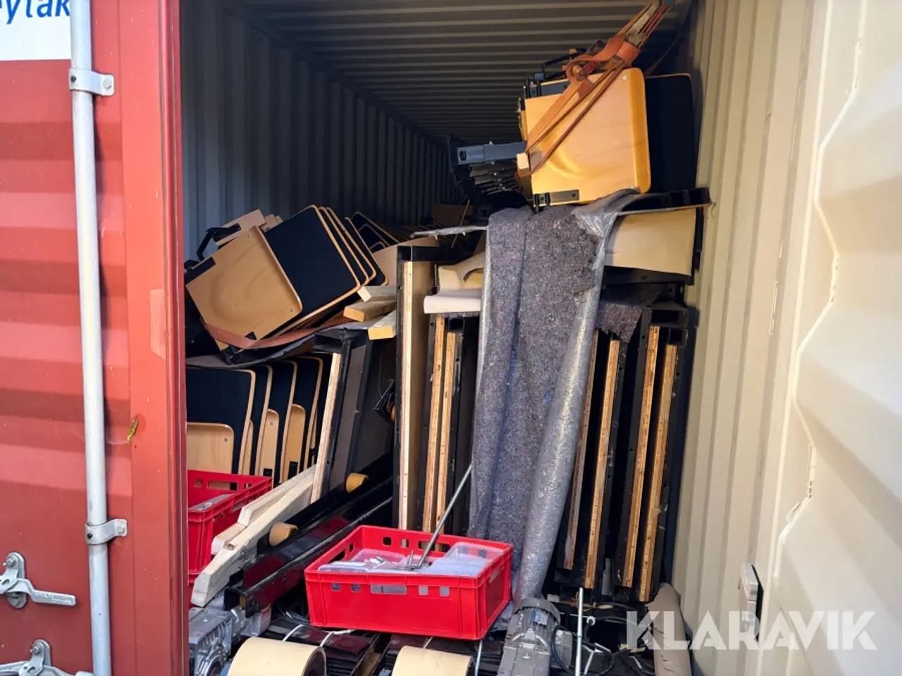 Billede 3 - Elektrisk tribune, opbevaret i 40-fods container