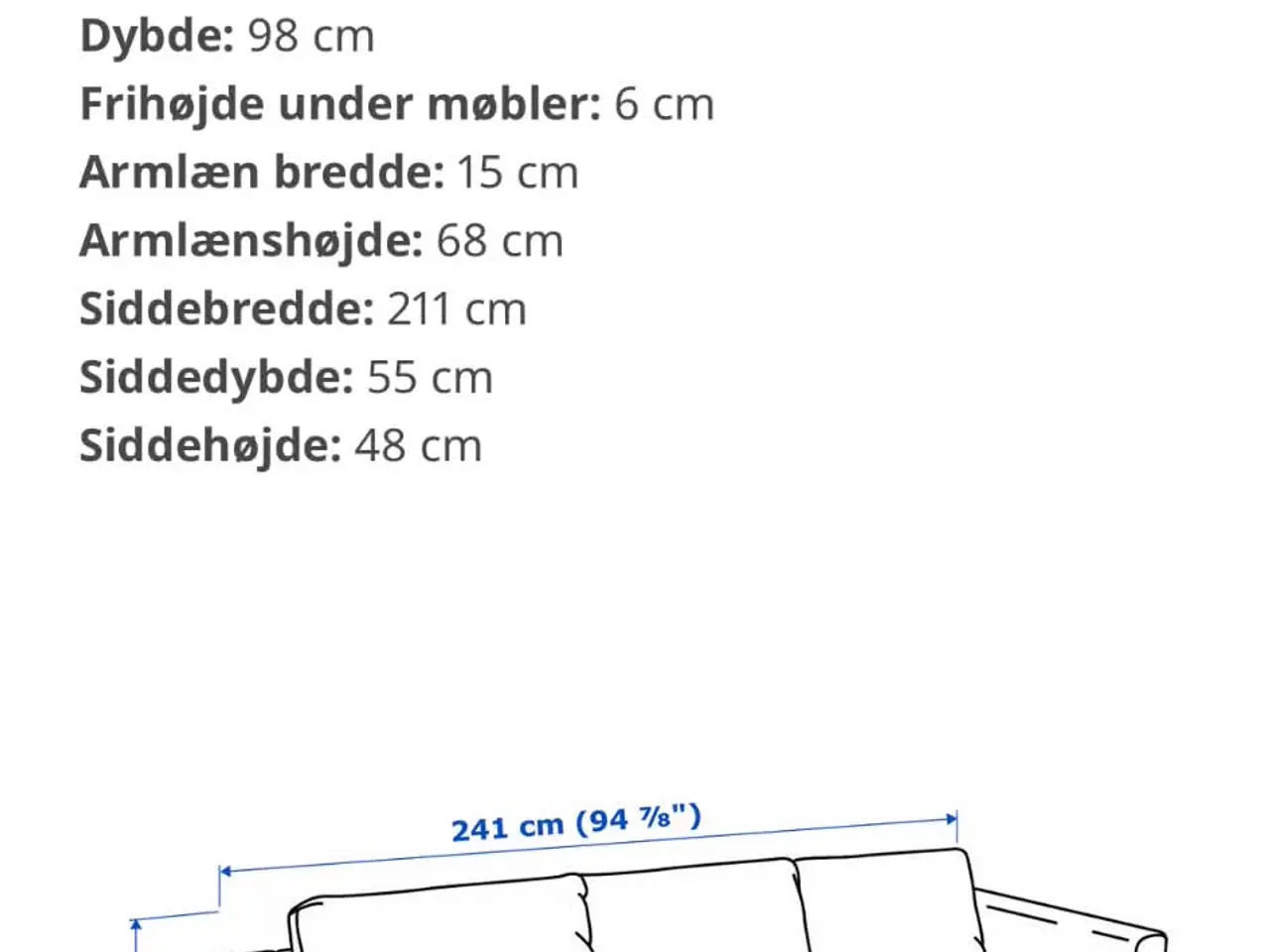 Billede 6 - 3 Per sofa og puf med opbevaring