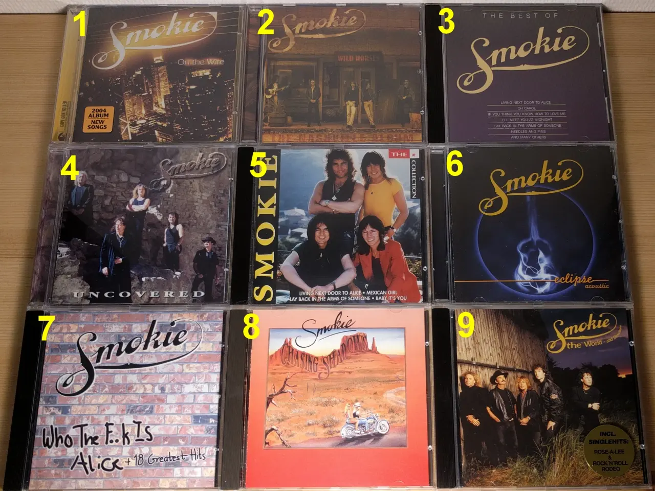 Billede 1 - Smokie, CD'er, 11 Titler