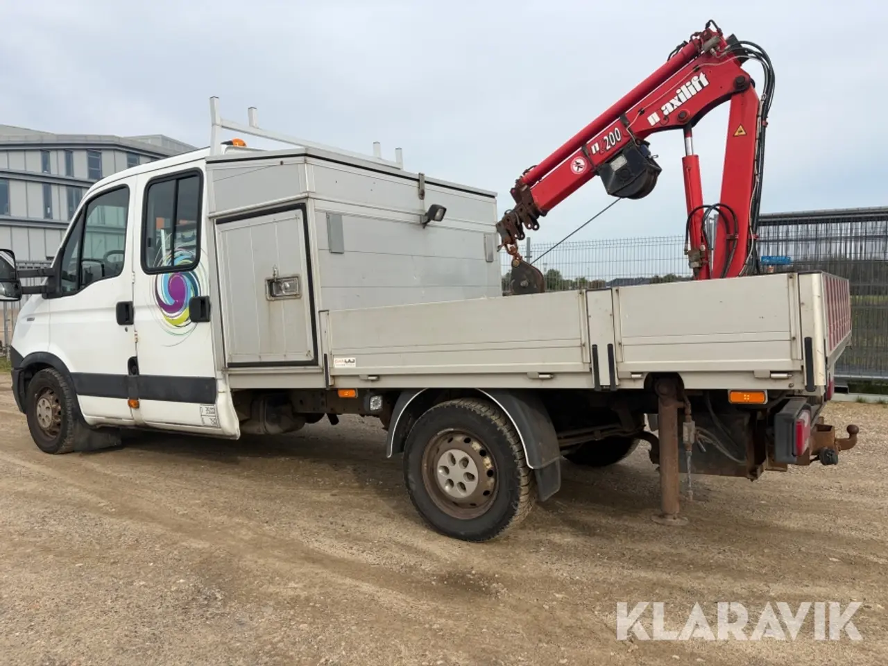 Billede 3 - Ladbil Iveco Daily 35S17 med kran