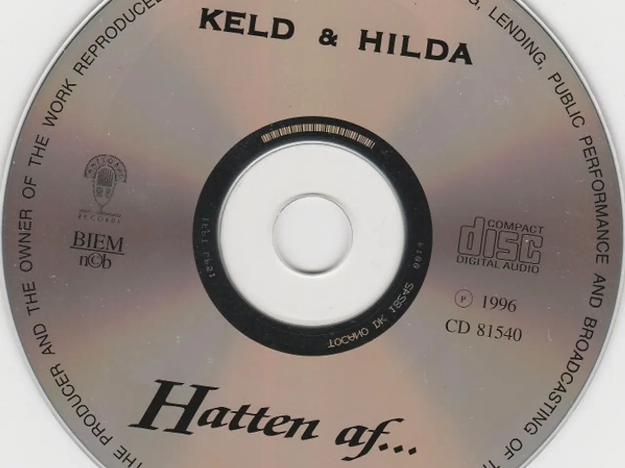 Billede 3 - Keld & Hilda Med The Donkeys* – Hatten Af ... – CD