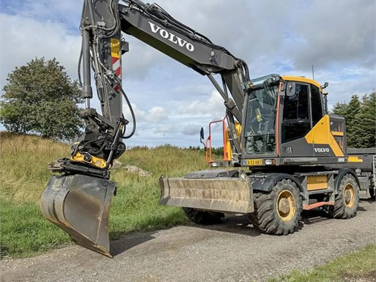 Billede 3 - Volvo EWR150 E - 20 ton, DC2 styrring,  Engcon rotortilt, Topcon X75 3D GPS, trailer
