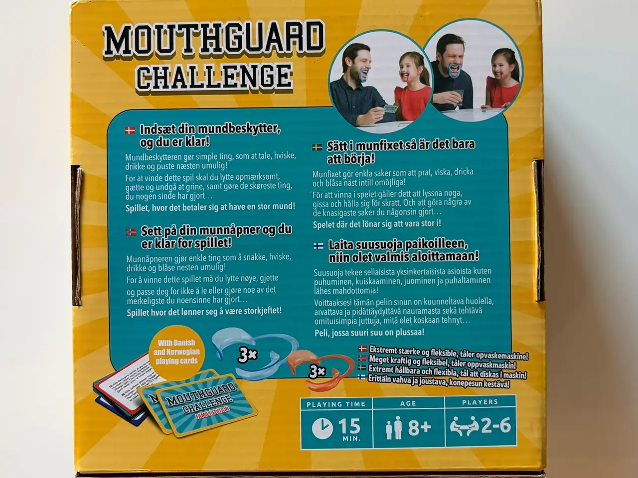 Billede 3 - Mouthguard Challenge: Family edition - spil