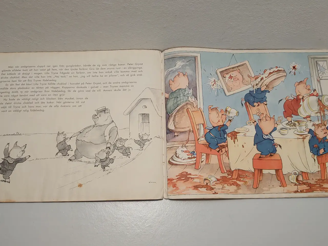 Billede 6 - Harald H. Lund: Grisens Födelsedag.