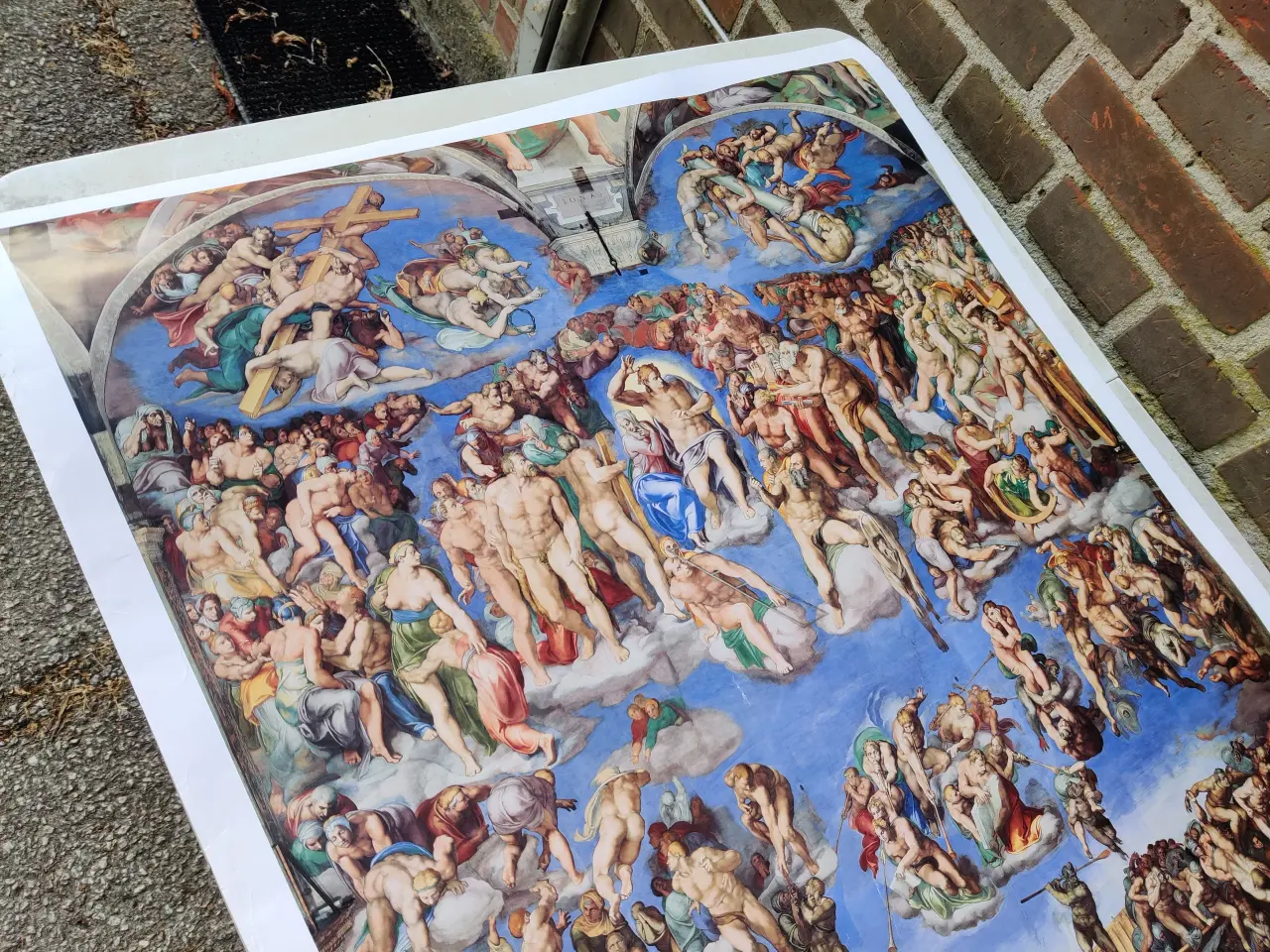 Billede 7 - Plakat MICHELANGELO The Last Judgement