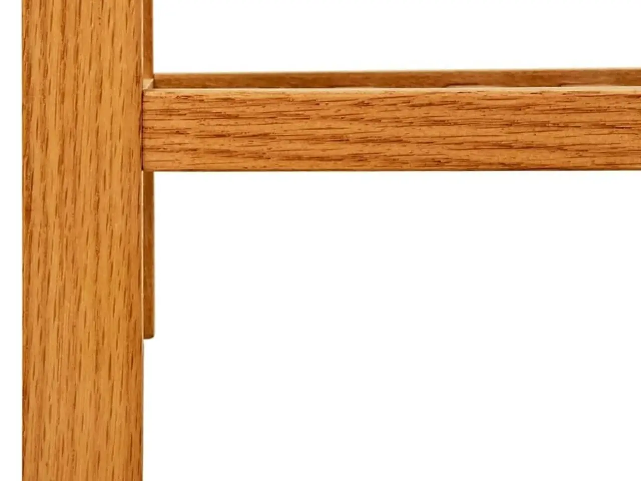 Billede 4 - Skostativ med 4 hylder i massivt egetræ - 100 x 27 x 80 cm