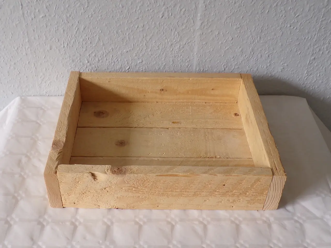 Billede 4 - Bakke genbrugstræ 34 x 27 cm