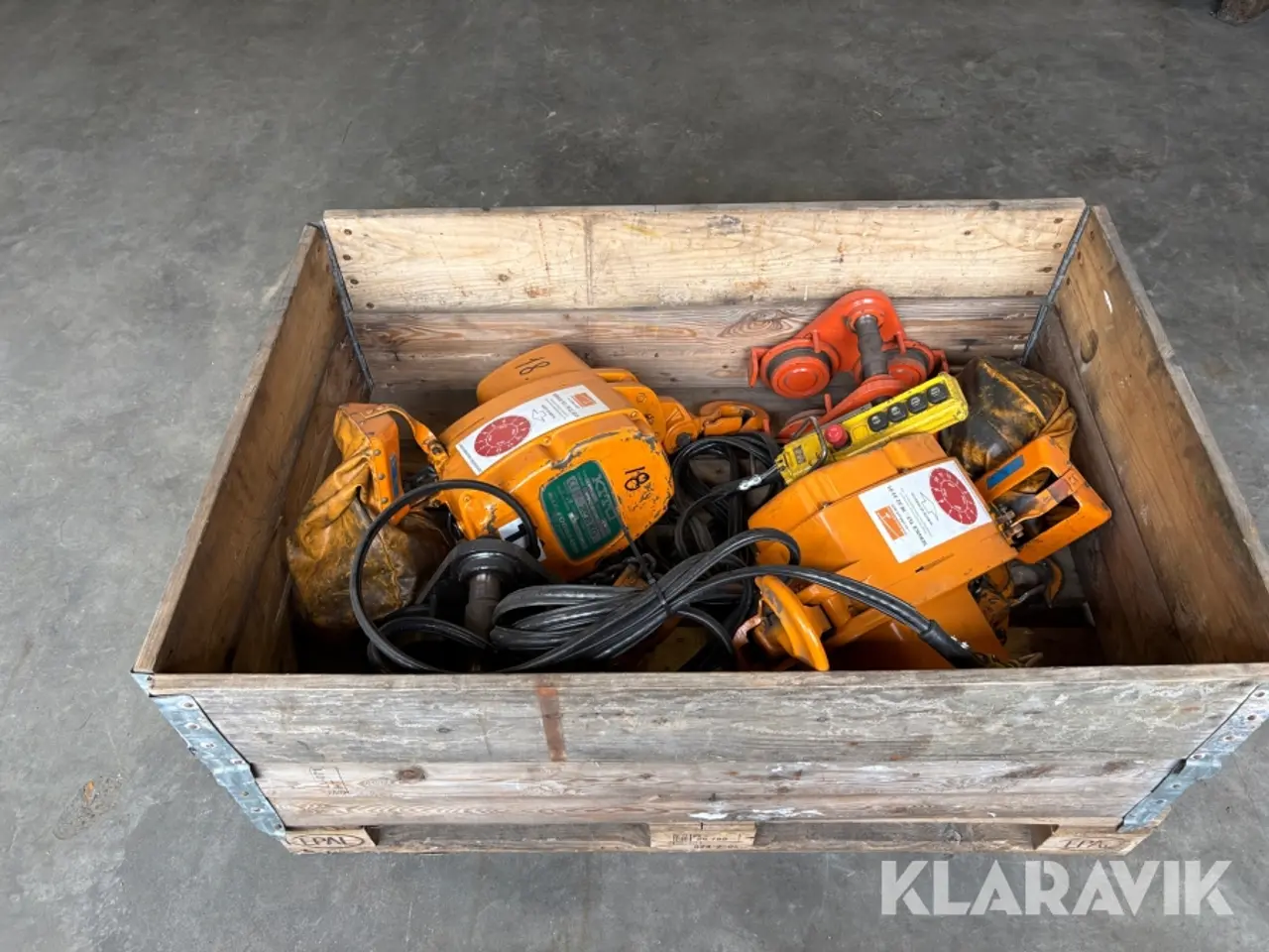 Billede 2 - Krantaljer Kito K10-6,5 - 2 styk 2 tons