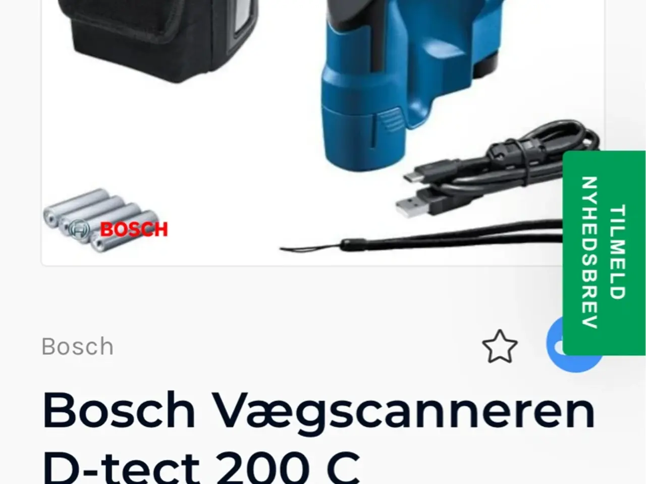 Billede 4 - Væg scanner BOSCH