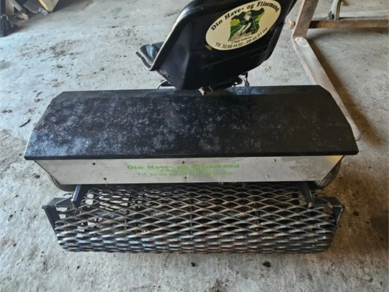 Billede 4 - Muratori 110 - Med netvalse og sæde / with net roller and seat