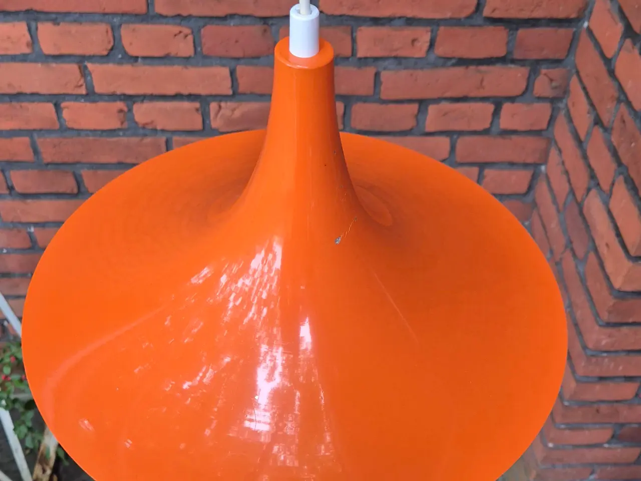 Billede 13 - Skøn orange trompetpendel