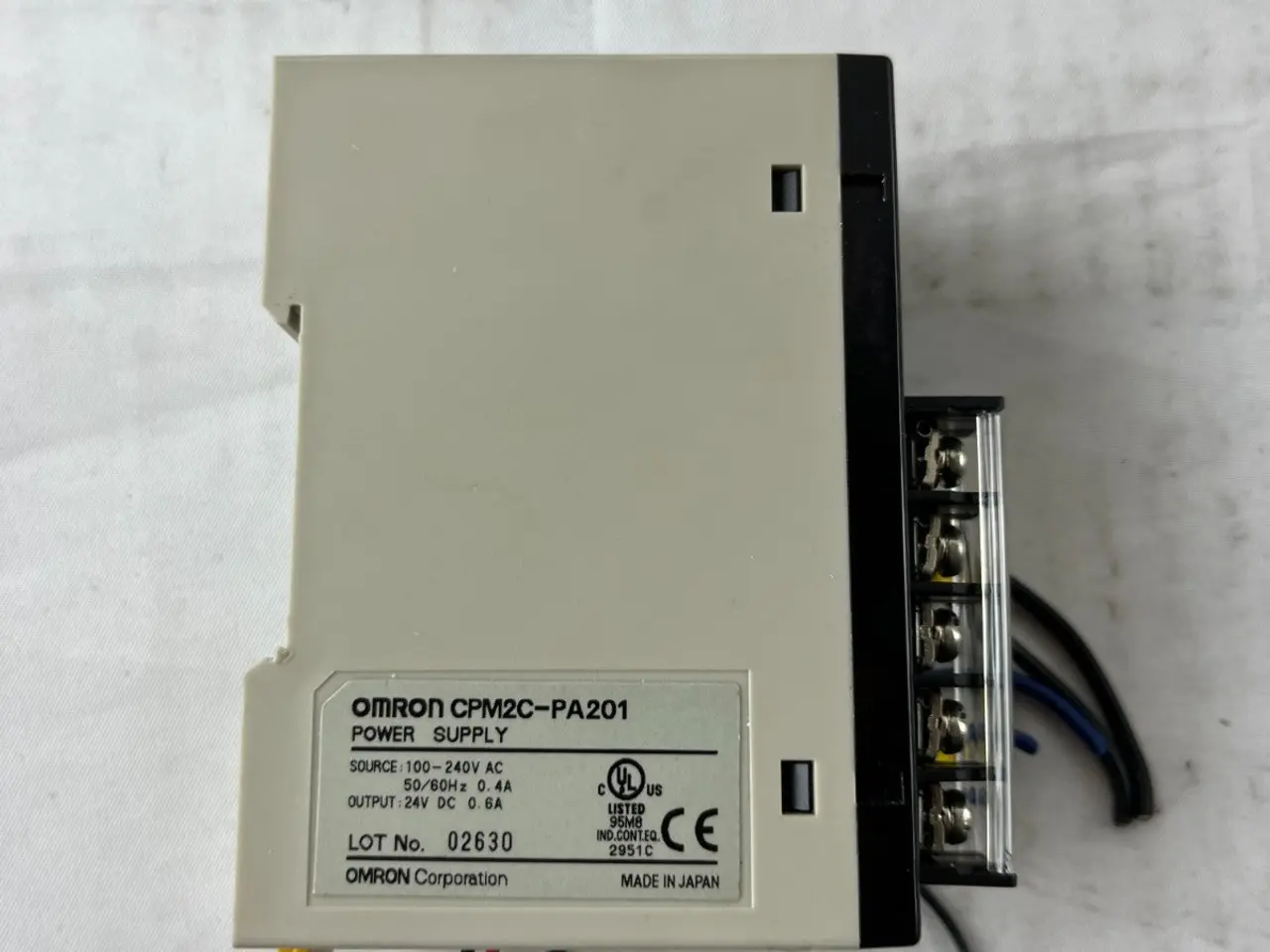 Billede 7 - Omron CPM2C-PA201 strømforsyning 100–240V AC to DC