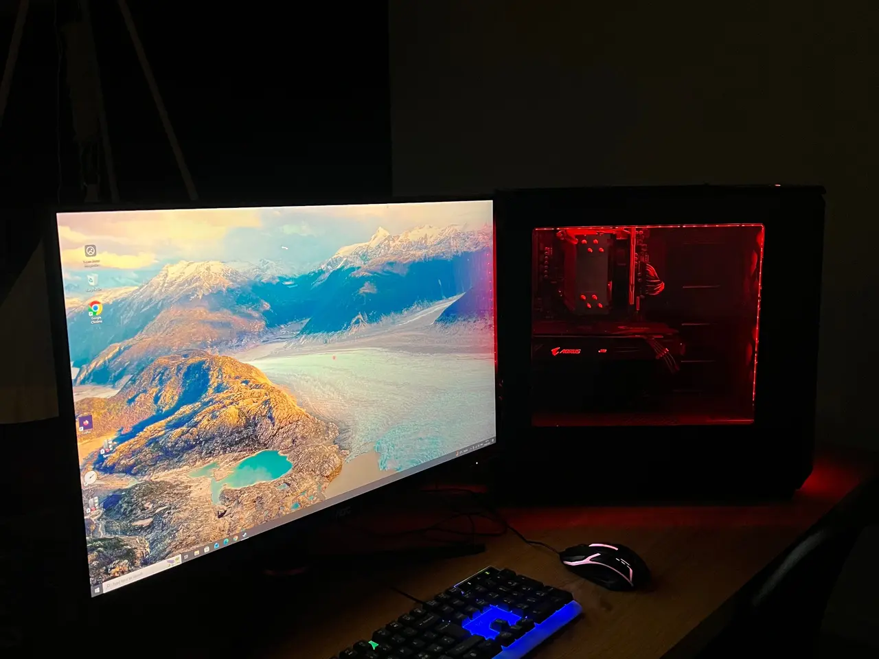 Billede 1 - Gamer setup