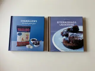 Chamallows + Eftermiddagslækkerieer (2 bøger)