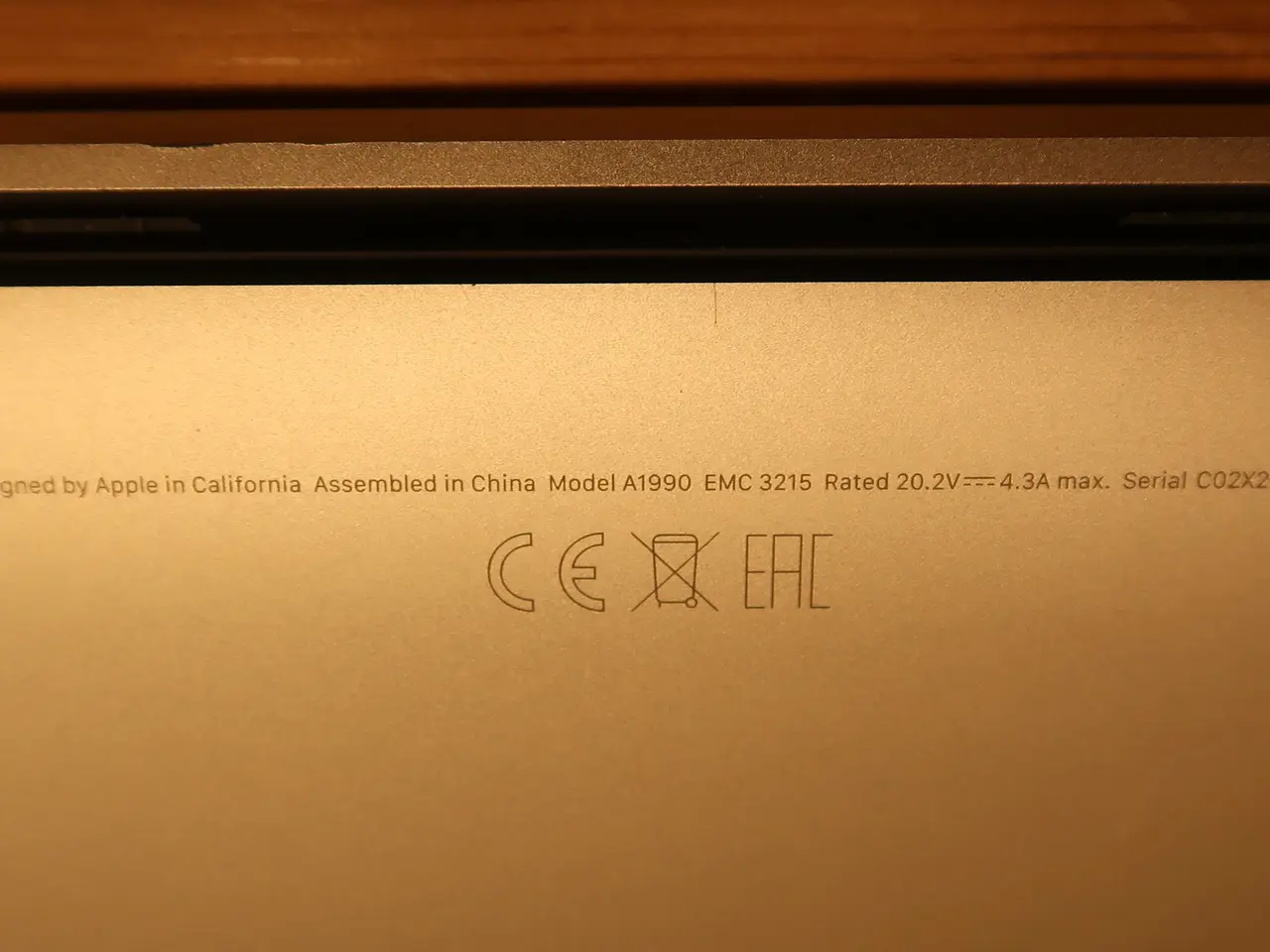 Billede 7 - MacBook Pro 15" (2018) – 16 GB RAM – 256 GB SSD