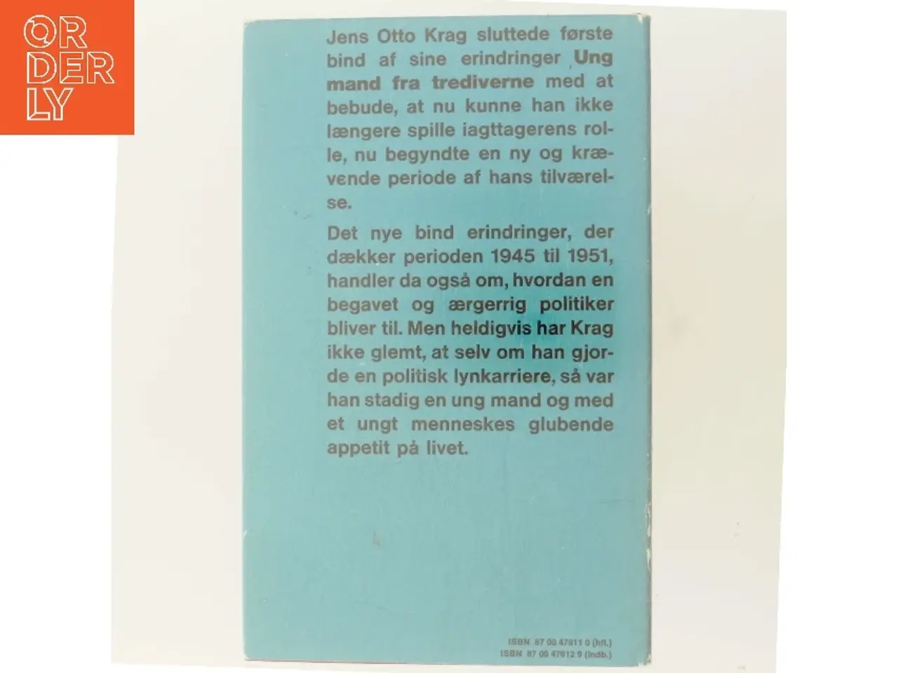 Billede 3 - Travl tid, god tid af Jens Otto Krag (Bog)