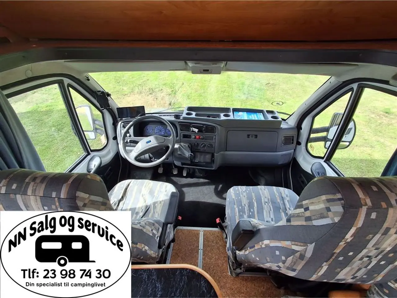 Billede 4 - 2001 - Fiat DUCATO Frankia A 650 FLOT OG VELHOLDT AUTOCAMPER MED KØJER