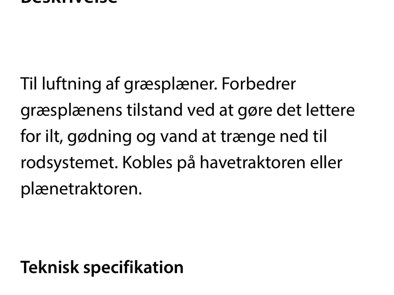 Billede 2 - Plænelufter / vertikalskærer