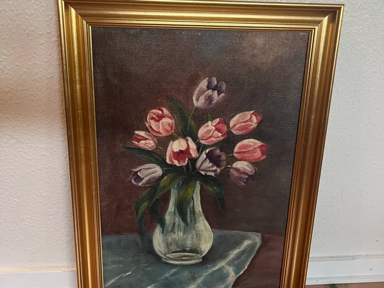 Billede 1 - Fint tulipan maleri
