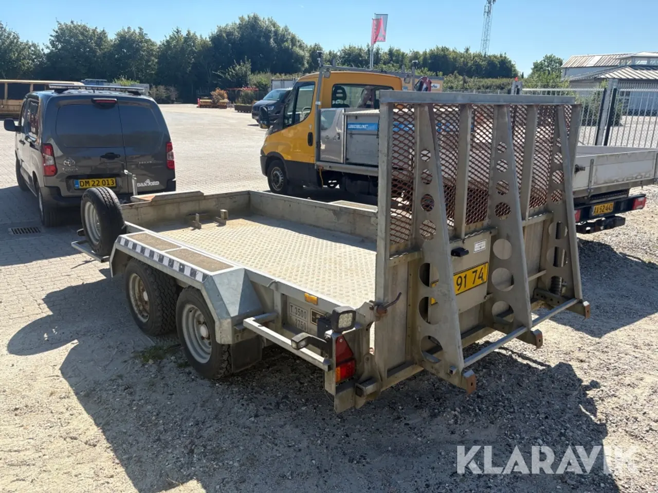 Billede 3 - Maskintrailer Ifor Williams 3500 kg. GP 126 GM
