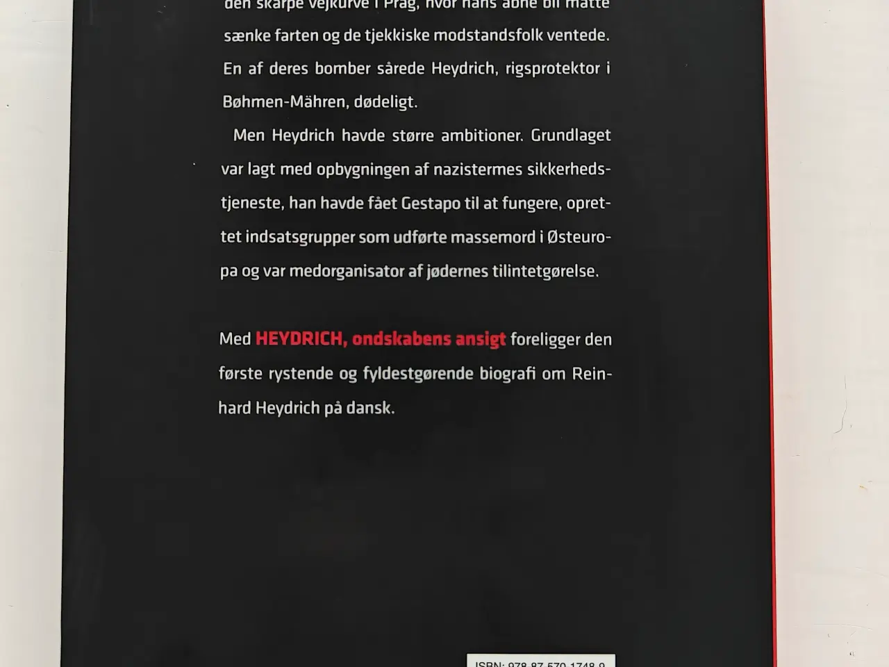 Billede 2 - Heydrich - ondskabens ansigt