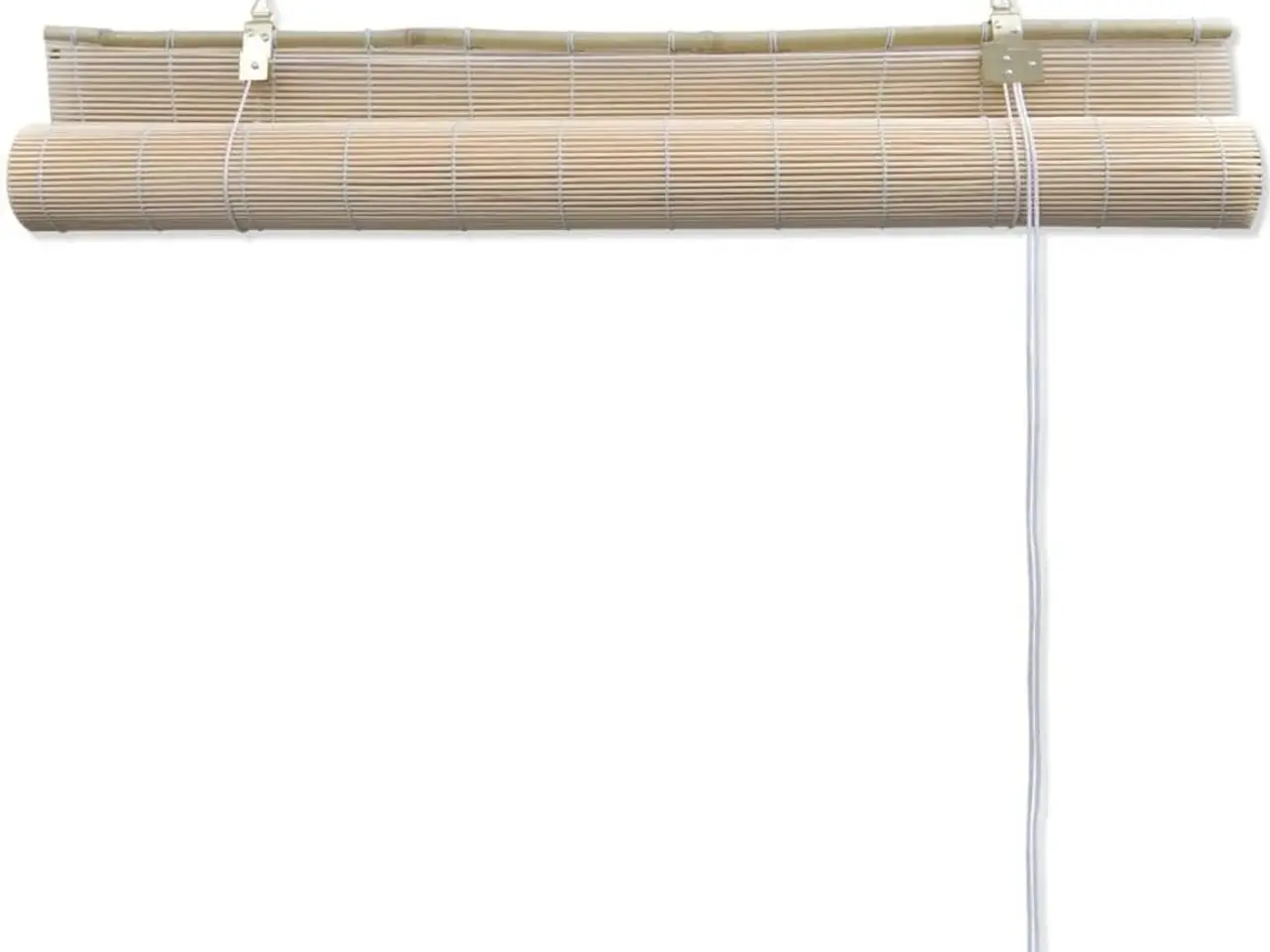 Billede 5 - Bambusrullegardin 100 x 220 cm - naturfarvet