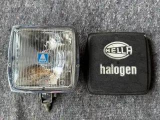 Et stk. fin Hella 149 Chrome fjernlygte