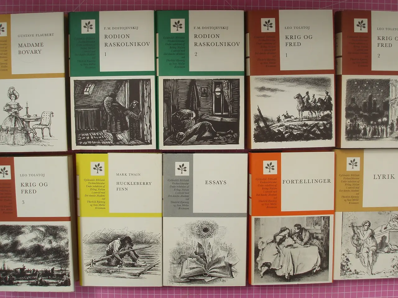 Billede 4 - Gyldendals Bibliotek Verdenslitteratur Hardback