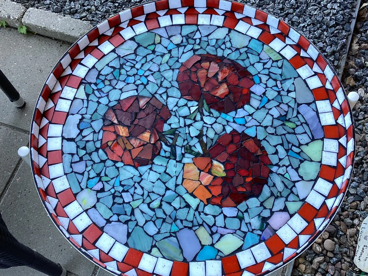 Billede 2 - Mosaik Bakkebord