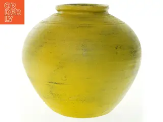 Gul vase, 23x29 cm (str. 23x29 cm)