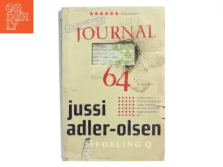 Journal 64 af Jussi Adler-Olsen (Bog)