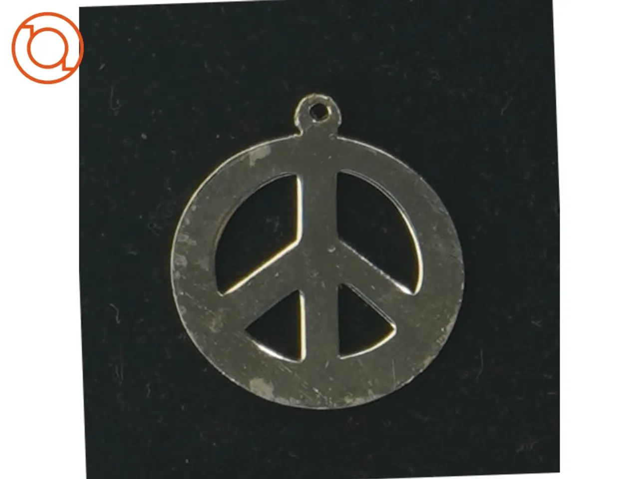 Billede 2 - Vintage gammelt Peace tegn vedhæng (str. 8 x 11 cm)