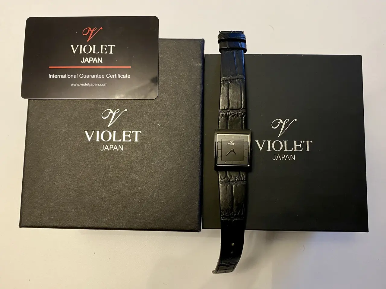 Billede 3 - Eksklusivt dameur – Violet Japan EB 0068 L