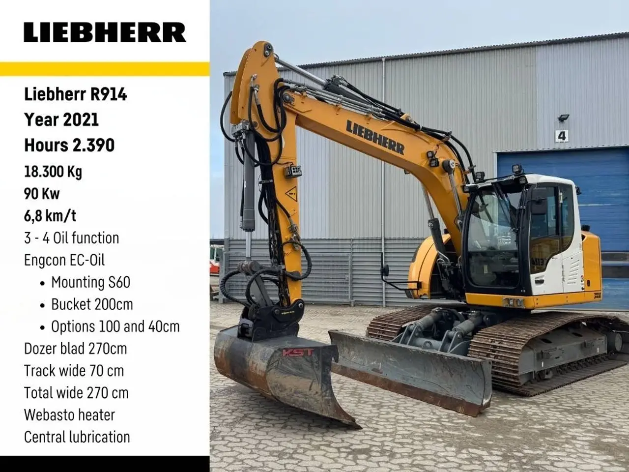 Billede 1 - Liebherr R 914 Compact