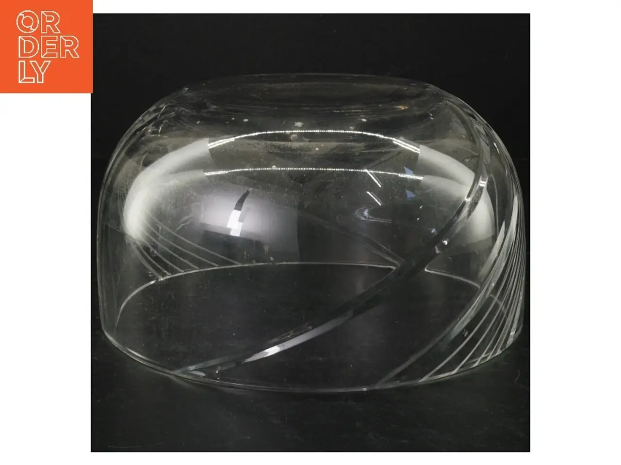 Billede 2 - Gennemsigtig glas skål (str. Ø. 20 cm)
