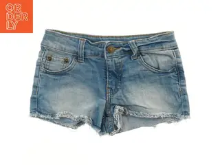 Blå denim shorts (str. 128)