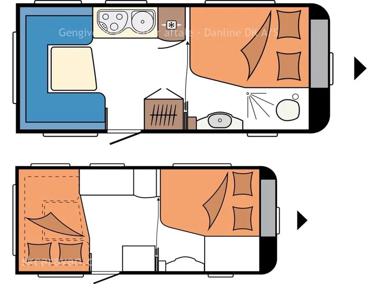 Billede 3 - 2013 - Hobby De Luxe 460 UFe   Pæn og velholdt campingvogn