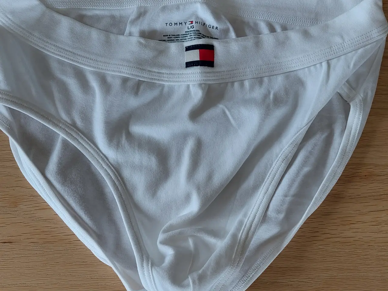 Billede 1 - Tommy Hilfiger herretrusse, hvid