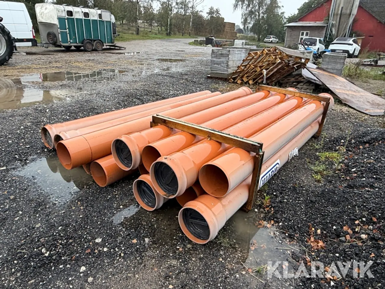 Billede 5 - Kloakrør Wavin PVC - 14 styk