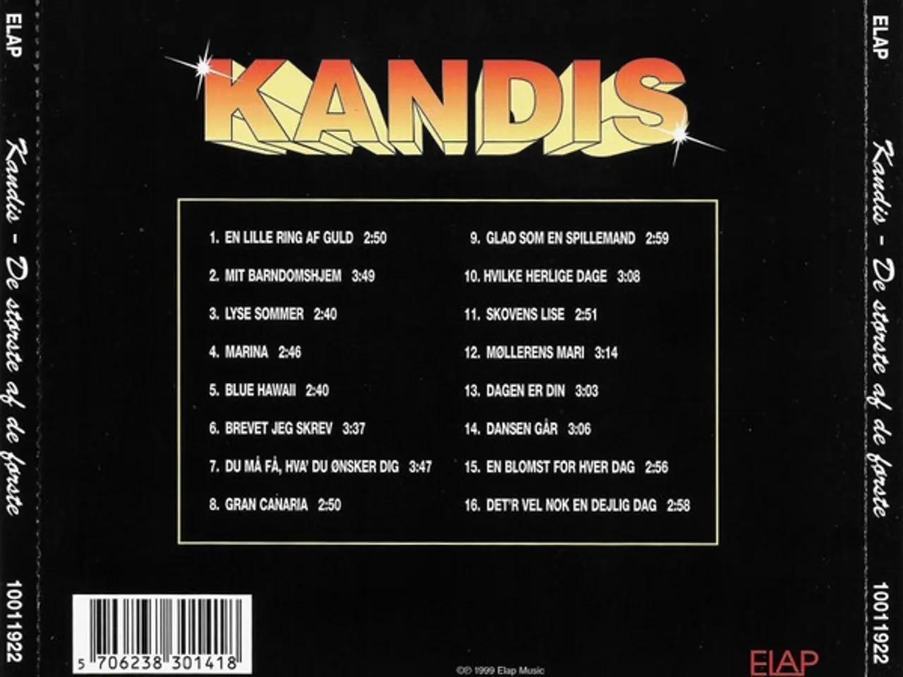 Billede 2 - Kandis – De Største Af De Første – CD