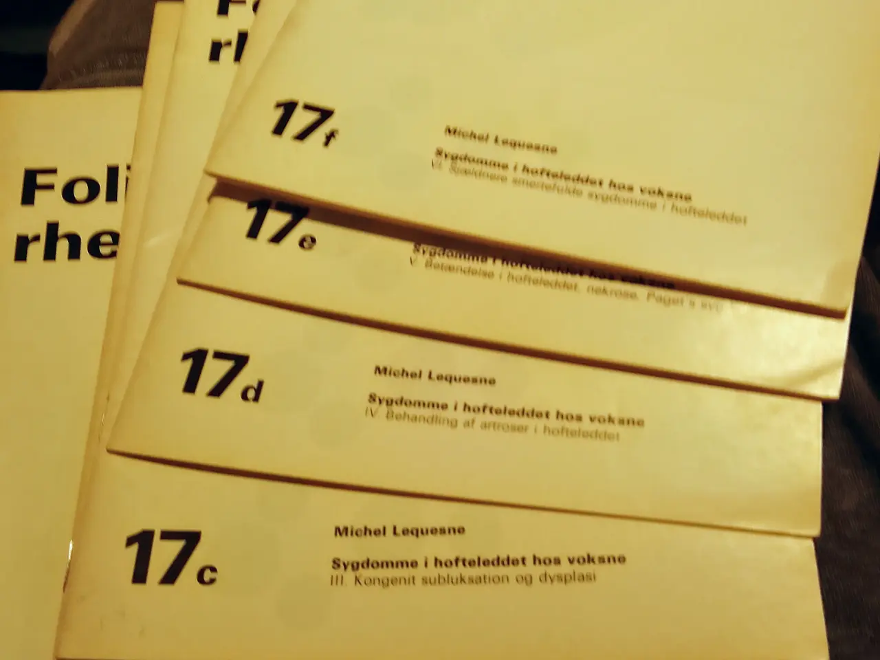 Billede 1 - Folia rheumatologica. 6 bind. Udg. af Doc. Geigy.
