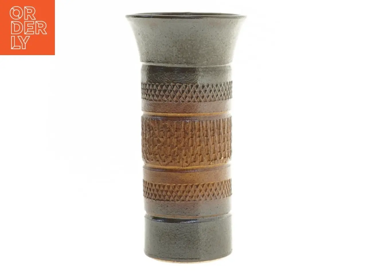 Billede 1 - Keramikvase (str. 15,5 x 8 cm)
