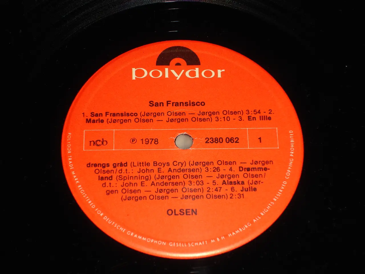 Billede 4 - (Sender gerne) Brdr. Olsen – San Francisco