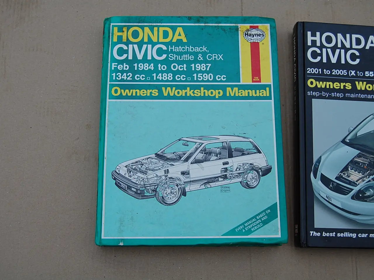 Billede 2 - Honda Civic værkstedsbøger