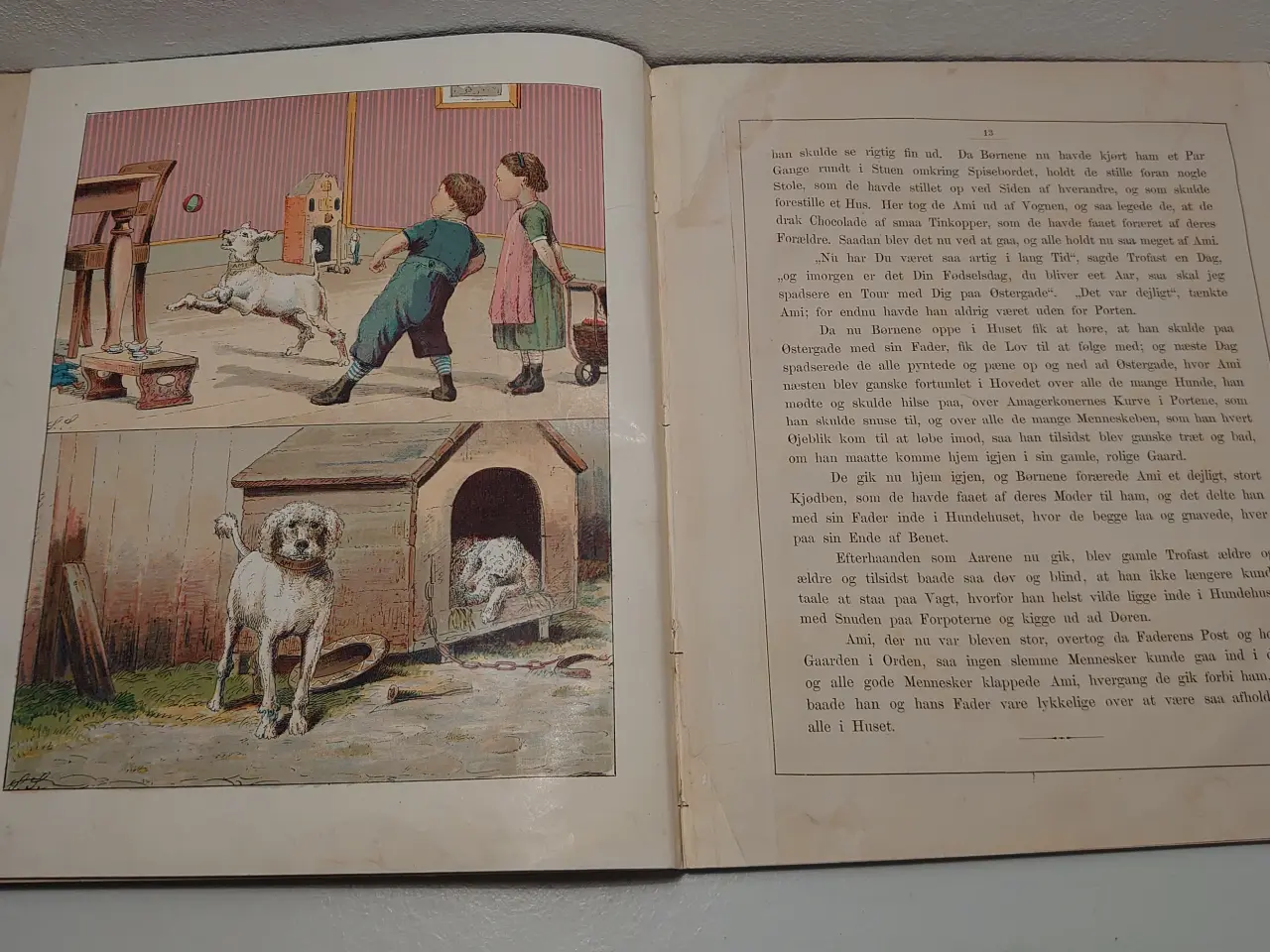 Billede 7 - E.F.Sielle: Hønemo´er kjører i Skoven. 1876.