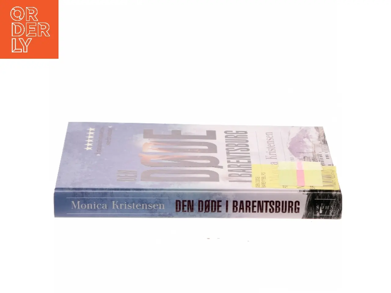 Billede 2 - Den døde i Barentsburg : kriminalroman af Monica Kristensen (f. 1950) (Bog)